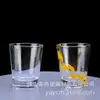 Material branco alto fundo grosso 2oz exportação vidro pequeno copo de vinho vodka copo de vinho destilados copo de vinho Flaker