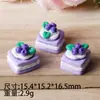 Creativo Comida Artificial Juguete Pastel Accesorios de Resina DIY Pegamento de Crema Funda para Teléfono Móvil Tocado Horquilla Joyería Venta al por Mayor