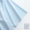 Seda de Gelo Líquida Verão Ultrafina Nova Sem Marcas Camiseta Masculina Gola Redonda Manga Curta Alta Elasticidade Base Secagem Rápida Esportes Fitness