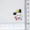 Gato de Dibujos Animados Lindo Meimei Accesorios de Resina Pegamento Cremoso DIY Accesorios para el Cabello Diadema Funda para Teléfono Móvil Llavero Pegatina para Taza de Agua