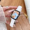Pulseira de Cor Sólida para Apple Watch iwatch SE 1ª Geração Dez Geração Cintura Fina Três Pulseira de Cor Sólida Doce em estoque