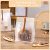 Bolsa Autoportante Transparente para Empaque de Dulces Crujientes de Turrón y Galletas con Forma de Copo de Nieve Bolsa de Empaque Crujiente de Copo de Nieve