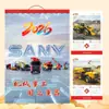 Calendario 2027 Personalización Año de la Oveja Regalos Publicitarios Corporativos Edición Especial de Seguros Impresión de Calendarios Logotipo Personalizado Estampado Dorado