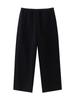 Pantalones Casuales para Mujer en Primavera Moda Coreana Cintura Alta Ajustados Rectos Versión Estrecha Pantalones Sueltos Cubre-Pantalón Versátiles de Pierna Ancha
