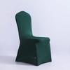 Funda elástica para silla, suministro directo de fábrica, funda para silla de boda de calidad, funda elástica blanca para silla, funda para silla de banquete de hotel.