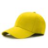Boné de Beisebol de Algodão Puro Sem Estampa Aba Clara Esportivo ao Ar Livre para Homens e Mulheres Proteção Solar Boné Simples Versátil Moda