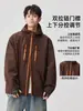 NASA SOBRE Chaqueta de trabajo estilo americano para hombre, primavera y otoño 2026 nueva chaqueta de montaña para exteriores a prueba de tres