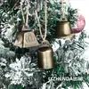 2,6cm Sino de Metal Aberto Sino de Balde Reto Sino de Chifre Retrô Sino para Animal de Estimação Sino de Ferro de Natal com Som Nítido