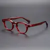 Armação de Óculos Lisa Fashion Retrô Profissional de Aro Completo Estilo Igual ao do Designer Sm56006 com Lentes de Alta Qualidade