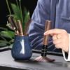 Accesorios para juegos de té Herramientas para té Aguja de té Daquan Cuchillo de té Juego de té 6 Juego de té Kung Fu para caballeros Ceremonia del té 6 para caballeros