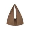 Bolso Tote de Pana Retro Ins Coreano Otoño e Invierno Nuevo de Gran Capacidad para Viajar al Trabajo Bolso de Hombro Bolso de Axila de Nicho