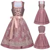 Roupas da Oktoberfest de Munique Vestido Étnico Traje de Palco Fazenda Bávara Pastoral Carnaval Fantasia de Empregada