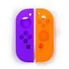 Funda Protectora para Switch Adecuada para Nintendo Switch Joy-Con Cubierta de Silicona, Carcasa Protectora para Mango con Acabado de Aceite en Spray