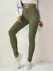 Populares de Europa y América Transfronterizos Estación Independiente de Amazon Pantalones de Yoga Otoño e Invierno Leggings Deportivos de Cintura Alta para Mujer