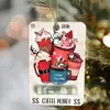 Presente de Natal em 2023 - Papai Noel Carteira de Natal Pingente de Carteira Decorações de Árvore de Natal