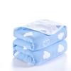 Manta Toalla de Gasa de 6 Capas de Algodón Puro Toalla de Baño para Bebé Gasa Simple/Doble Manta de Aire Acondicionado Colcha de Algodón Puro para Niños Transpirable