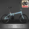 Bicicletas Ultra-Ligeras y Convenientes al por Mayor del Fabricante, Rueda de 20 pulgadas - Bicicletas de Velocidad Variable para Adultos Hombres y Mujeres, Adecuadas para Ir al Trabajo y a la Escuela