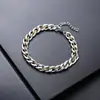 Pulsera de cuerda trenzada colorida de acero de titanio que no se decolora para hombre, pulsera de circón de lujo ligero de nicho de alta gama para mujer, joyería ajustable