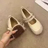 Zapatos de cuero para niñas de nuevo estilo, zapatos casuales para niños mayores, zapatos de suela blanda de una sola pieza para verano, mocasines plateados para combinar con faldas, zapatos para niños