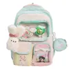 Mochila Estudiantil de Alto Valor, Mochila para Escuela Secundaria y Preparatoria, Mochila Multicompartimento, Bolsa Dulce Dopamina para Alivio del Dolor, Mochila Casual para Mujeres