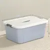 Caja de Almacenamiento Engrosada para Ropa, Juguetes, Snacks de Casa y Coche, Caja de Almacenamiento de Respaldo, Caja de Almacenamiento tipo Canasta de Plástico