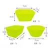 Molde de Silicona para Muffins Redondo Cuadrado Rectangular Taza para Pastel Hecho a Mano Molde para Galletas de Hornear Molde para Tartaletas de Huevo