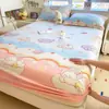 Categoría s Sábanas Ajustables para Niños Cubierta de Cama de una Pieza Juego de Tres Piezas Dibujos Animados Lindos Cubierta de Colchón Cubierta de Cama Protector de Colchón Todo el Año