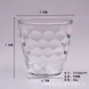 Ponto de Gelo de Fábrica Material Branco Alto Estilo Japonês Copo de Vidro para Jantar Pronto para Atacado e Varejo
