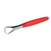 Em Estoque Raspador de Língua em Forma de U de Aço Inoxidável Limpador de Revestimento da Língua Ferramenta de Higiene Bucal Raspador de Língua em Forma de U Cor Ouro Rosa
