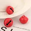 22mm cor doce 17mm pintura colorida Sino pequeno 2diy coleira de animal de estimação acessórios chaveiro bolsa pendurar Sino pequeno