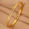 Pulseira Aberta em Aço Inoxidável com Design de Losango Cravejado de Diamantes, Moda de Luxo Leve para Mulheres, Pulseira de Fecho Listrado de Alta Qualidade Que Não Desbota
