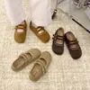 Exquisitos Zapatos Planos de Tacón Oculto Estilo Francés para Mujer, Zapatos Birkenstock Retro, Nuevo Modelo Otoño 2026, Adecuados para Combinar con Faldas, Zapatos Mary Jane