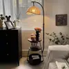 Lámpara de Piso Pratt & Whitney, Estilo Antiguo Mesa de Noche de Dormitorio, Lámpara de Toronja Integrada, Sofá de Sala de Estar, Mesa de Café, Lámpara de Pesca