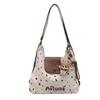 Bolsa Tote de Gran Capacidad Estilo Retro, Moda de Puntos de Nueva Ola Otoño e Invierno 2024, Versátil, Mochila Multifuncional para Viajes Diarios
