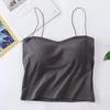 Pintura al óleo niña tirante de chaleco almohadilla para el pecho ropa interior envuelta belleza coreana ajustada espalda envuelta en el pecho fabricantes al por mayor