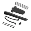 Sukou Protector de Guardabarros Bicicleta de Carretera Protector de Lluvia para Tija de Sillín Delantera/Trasera Accesorios de Ciclismo Equipo Patrón de Fibra de Carbono