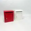 Casa de muñecas1:12 Muebles Miniatura para Casa de Muñecas Buzón Mini Buzón Decoración de Escena de Bolsillo Bjd