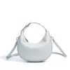 Bolsa Meia-Lua 2026 Estilo Coreano Design Clássico Bolsa de Mão Couro Bovino de Primeira Camada Nova Bolsa Transversal para Mulheres Nicho para o Dia a Dia High-End