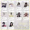 Cartão Transparente de PVC com Animação de Estrela 87x57mm10 Zhao Lusi Yu Shuxin Cheng Yi Fan Chengcheng Cartão Pequeno Transparente