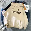 Ropa de Mujer 2026 Nuevo Otoño Estilo Coreano Estampado de Letras con Capucha Holgada Sudadera para Mujer Venta al por Mayor Tops Transfronterizos