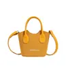Bolsa para Batom Casual de Alta Qualidade Transfronteiriça Nova Coreana Fosca Retrô Mini Bolsa Balde Nicho Bolsa Transversal Bolsa Feminina