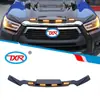 Tixinrui é Adequado para Toyota Hilux com Saídas de Ar, Preto Fosco Pedra de Areia Bloqueio Protetor Acessórios Decorativos para Caminhonete Off-Road