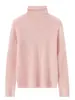 Camiseta base de punto 100% cachemira pura con adornos completos de pedrería para mujer, nuevo top versátil de cuello redondo de manga larga de color liso para otoño e invierno
