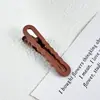 Presilha de Cabelo Ondulada 5cm, Presilha Bico de Pato Artesanal Colorida DIY, Piranha Lateral para Fios Soltos, Presilha Fofa para Franja