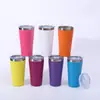 Taza Cónica Portátil Nueva Transfronteriza Acero Inoxidable 304 Termo Sencillo para Oficina 16 oz Taza de Leche al Vacío