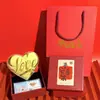 Popular Oro Puro 999 Exquisito de Gama Alta de Shuibei Regalo del Día de San Valentín Chino Declaración de Amor Regalo de Amor para Amigos Hombres y Mujeres Venta al por Mayor