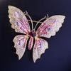 Broche de Inseto com Zircônia Sintética Incrustada, Broche de Borboleta Colorida Gradiente, Alfinete de Corsage Elegante, Acessórios de Moda para Roupas