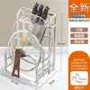 Estante de Almacenamiento para Tapas de Ollas de Acero Inoxidable Estante para Tabla de Cortar sobre Encimera Soporte para Ollas Estante para Tabla de Cortar de Cocina Estante de Almacenamiento para Tablas de Cortar Estante para Ollas