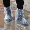 Cubrezapatos de Lluvia, Cubre Pies de Plástico Antideslizante de Tubo Alto Hasta la Rodilla, Cubrezapatos de Lluvia para Ciclismo, Cubrezapatos de Lluvia para Estudiantes que Empiezan la Escuela
