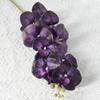 Flor de Simulação 9 Cabeças Cola Phalaenopsis Impressão 3D Salão de Casamento para Criar Conjunto de Decoração para Casa Flor Artificial Falsa